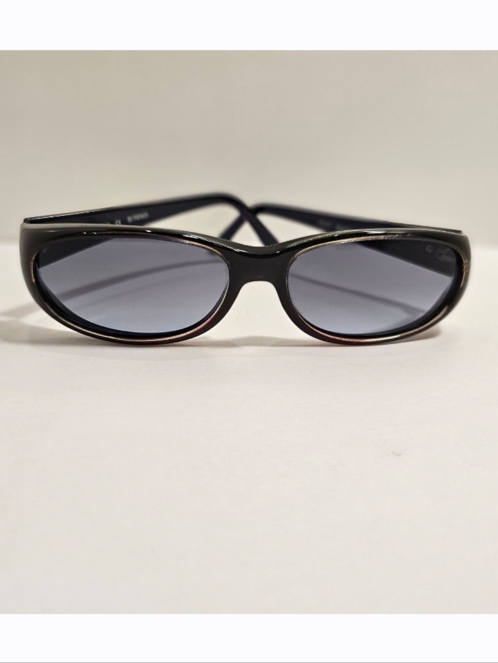 Authentic Fendi FS 217 Sunglasses Shiny Blue '90s Minimalist Summer Travel